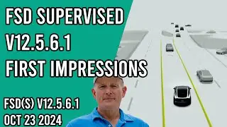 FSD Supervised v12.5.6.1 - First Impressions with Highway E2E Discussion