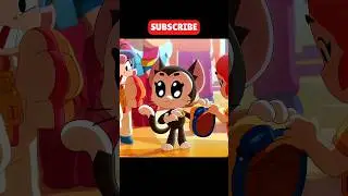 Cat Loves Toon Spike 😍 #shorts #brawlstars #brawlstarsforyou