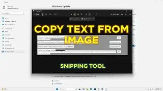 The Snipping Tool can now be used to read and copy text from images as well as redact sensitive info