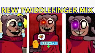 Friday Night Funkin' Vs TWIDDLEFINGER PLANET FLORA MIX / TWIDDLE FINGER (FNF Mod/Hard/Cutscene)