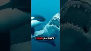 Why Sharks are SCARED of Killer Whales #shorts