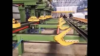 Hot Roll Steel Channel #rolledsteel #steel #factory #manufacturing