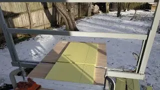 Зимой РАБОТАЮ НИХРОМОВЫМ СТАНКОМ НА МОРОЗЕ, делаю ТЕПЛЫЕ ЗАСТАВНЫЕ ДЛЯ НОВОЙ ПАРТИИ УЛЬЕВ ЕППС.