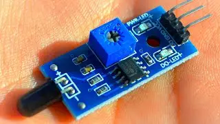 Simple Fire Detector Alarm project with Arduino (how to make fire alarm)