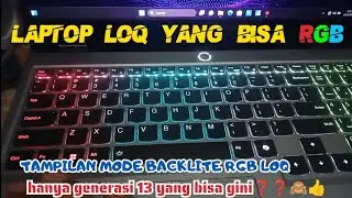 Laptop LOQ Bisa RGB #Loq #gaming #laptop