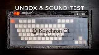 Unboxing The Keychron C1 Mechanical Keyboard Unboxing ASMR