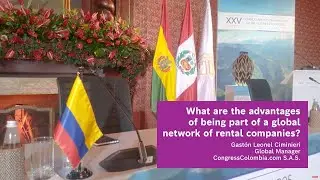 What are the advantages of being part of a global network of rental companies?