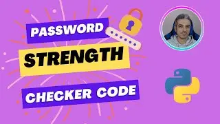 Python password strength checker