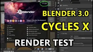 Blender 3.0 Cycles X Render Test