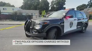 Two Oakland police officers charged with DUI