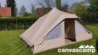 Roman Tent Setup | How to | CanvasCamp