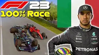 F1 23 - Lets Make Hamilton An 8x World Champion #7: 100% Race Imola