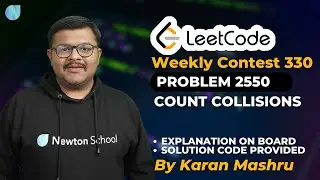 Leetcode Weekly Contest 330 | 2550 : Count Collision Solution |Explanation+ Code| Hindi Editorial