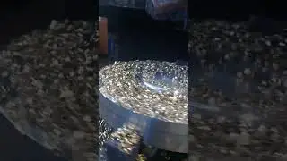 Обработка заготовки шестерни на карусели
