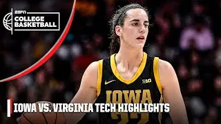 44 PTS for Caitlin Clark 😤 Iowa Hawkeyes vs. Virginia Tech Hokies | Full Game Highlights