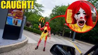 I CAUGHT MISS MCDONALD AT MCDONALDS N REAL LIFE! (CURSED MCDONALDS MASCOT)