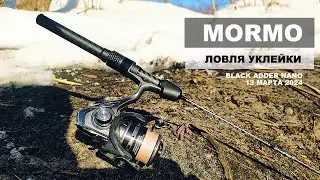 ЛОВЛЯ УКЛЕЙКИ на МОРМЫШИНГ. BLACK ADDER NANO. CADENCE CS5 Pro 1000. Рыбалка на спиннинг. Ультралайт.