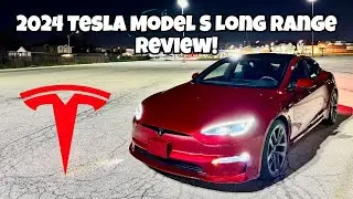 2024 Tesla Model S REVIEW - New Steering Wheel w/ Center Horn, Newest 3/24 Build!