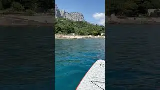 Форос, морская прогулка на САПборде, великолепная природа