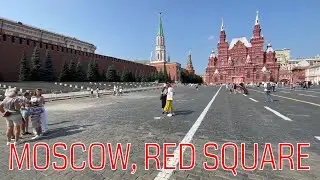 Red Square, Change of Guards, MOSCOW Center LIVE (Zaryadye Park, Moscow Metro)