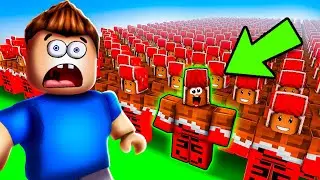 СПРЯЧЬСЯ Среди Своих КЛОНОВ в Роблокс! Roblox