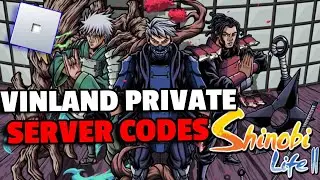 Vinland Private Server Codes Shinobi Life 2 ! Shindo Life Private Server Codes