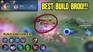 BEST BUILD NATAN GOLD LANE NO DEBAT - NATAN TOP GLOBAL GAMEPLAY AUTO GENDONG GENDONG - MLBB