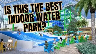 VLOG 38: Tour - Showboat's Island Waterpark in Atlantic City Review | Lucky Snake Arcade + Hotel AC