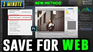 How to save for web in photoshop 2024