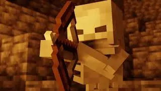 When you fall into lava (Minecraft Animation) [Java Edition-Single Play]