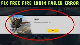 Free Fire login failed please try logging out first (gmail | Free Fire login failed problem solution