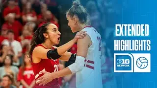 Texas at Wisconsin | Extended Highlights | Big Ten Volleyball | 09/01/2024