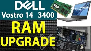 How to Upgrade RAM on DELL Vostro 14 3000 Series Model 3400 | Easy Step-by-Step Guide