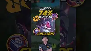 RRQ Clayyy 74% Winrate Cyclops S33 Build! Mobile Legends #mobilelegends #mlbb #gaming