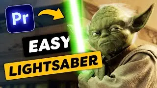 How to Create a LIGHTSABER In Premiere Pro (Tutorial)