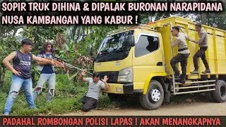 SOPIR TRUK DIHINA & DIPALAK PREMAN PENJARA, PADAHAL ROMBONGAN POLISI YANG AKAN MENANGKAPNYA ‼️