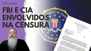 COMITÊ JUDICIÁRIO envolve o FBI no CASO da CENSURA do BRASIL e TAMBÉM TEM INTERFERÊNCIA da CIA NISSO