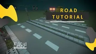 Easy and Detailed Minecraft Road Tutorial