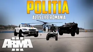 PRIMA ZI IN POLITIE  • Arma 3 Altis Life Romania Roleplay •  POLITIST