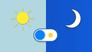 How to Create Toggle button with Light / Dark Theme using Html , CSS and JavaScript | Toggle Button