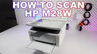 How to Scan Anything with Your HP LaserJet Pro MFP M28w Printer (Phone, PC & Panel)