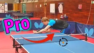 GHOST Backspin Serve Tutorial with Pro Player Anders Lind