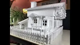 HOW TO MAKE A THERMOCOL HOUSE  FOR SCHOOL PROJECT AND EXHIBITIONS