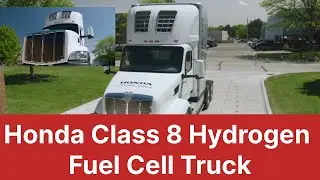 Honda Class 8 Hydrogen Fuel Truck in ACT Expo 2024