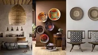 Decor Ideas with Natural Materials. Natural Materials Design and Decoration.