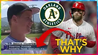 Even Bryce Harper (Las Vegas native) wants the A's in Oakland