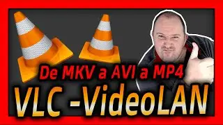 Como pasar⭐ De MKV a AVi a MP4 ⭐ con VLC VideoLAN paso a paso 2024