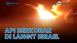 ®️🔴 Api Berkobar di Langit Israel❗Pelabuhan Haifa Dihantam Drone Perlawanan Irak