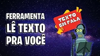 FERRAMENTA GRATUITA TRANSFORMA TEXTO EM FALA | EBOOKS, SITES E PDFs