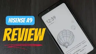 Hisense A9 Review // The Best E-ink Phone!